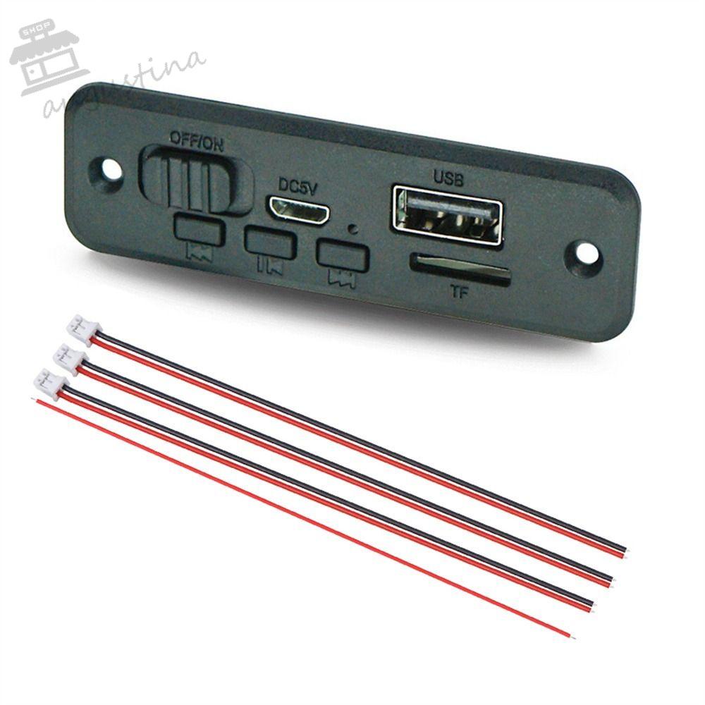 Bảng Mạch Giải Mã AUGUSTINA MP3 Màn Hình Màu Điều Khiển Từ Xa WMA Hỗ Trợ TF FM Bluetooth 5.0 Và Phụ