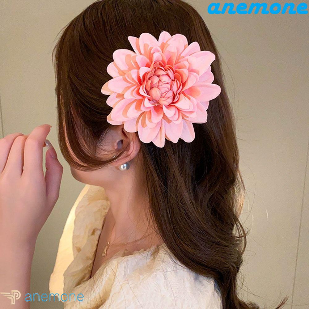 Kẹp Tóc Mỏ Vịt Hình Hoa Nhiều Màu Sắc Ngọt Ngào Cho Nữ