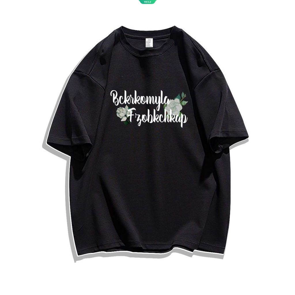Áo Thun Tay Ngắn Dáng Rộng In Họa Tiết Đơn Giản Phong Cách Harajuku Mỹ Thời Trang Mùa Hè 2023 Cho Nữ