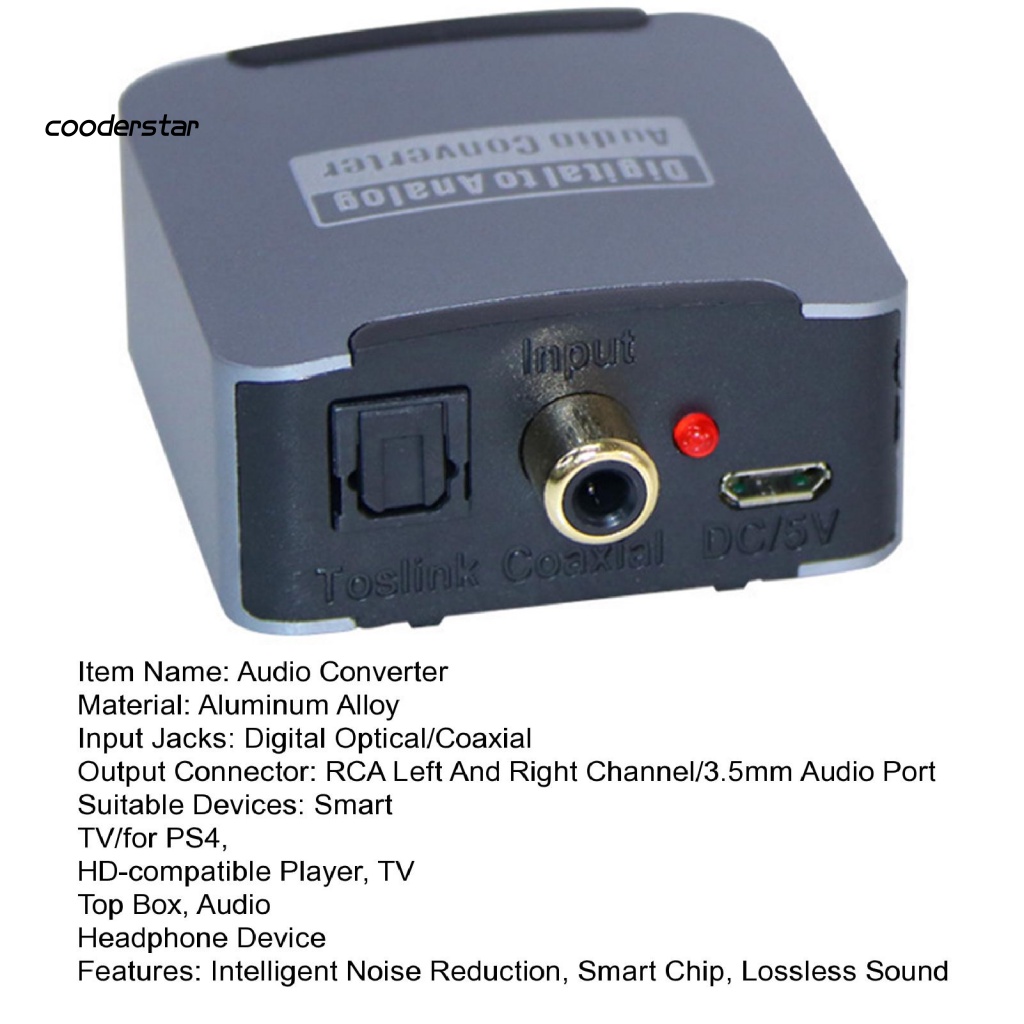 Thiết Bị Chuyển Đổi Âm Thanh Kỹ Thuật Số Sang Analog Không Cần Khoan Lỗ Cho Điện Thoại