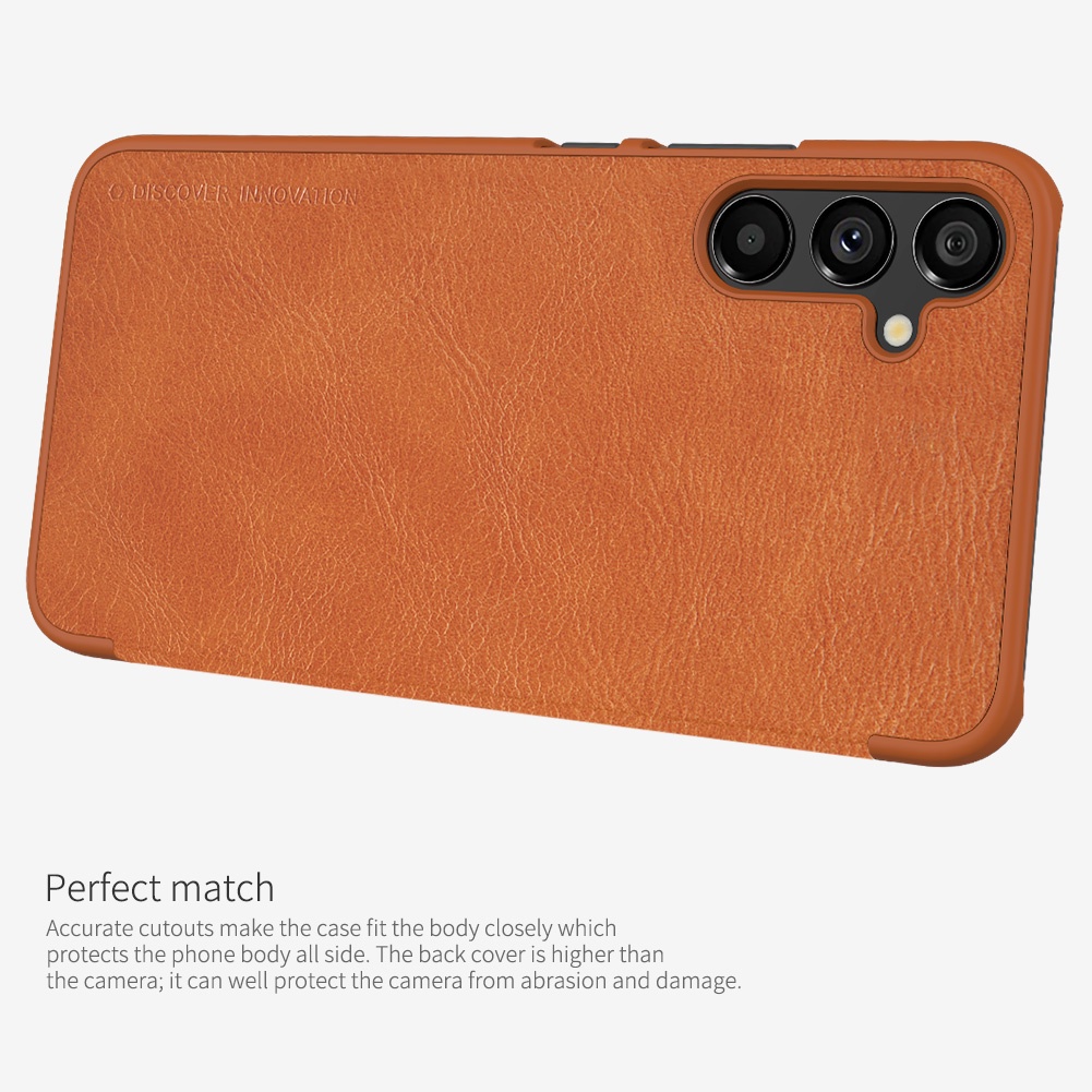 Ốp lưng Samsung Galaxy A34 Nillkin Qin Ví bỏ túi thẻ Túi da Ốp lưng lật cho Samsung Galaxy A34 5G