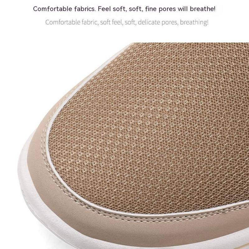 Giày Lười Đế Bằng Siêu Nhẹ Thoáng Khí Thoải Mái Phong Cách Unisex