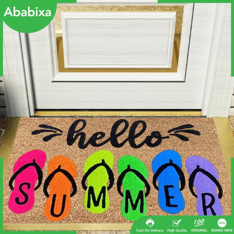 [Ababixa] Thảm Cao Su Chống Trượt Lót Sàn Nhà Tắm / Phòng Ngủ / Gara / Văn Phòng Trang Trí Dễ Lau Chùi