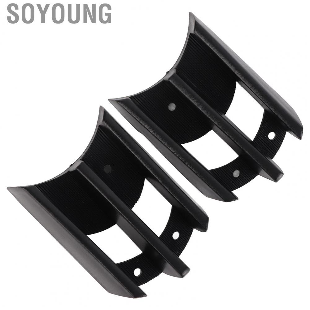 Soyoung Front Fog Lamp Grille Cover  Lasting Performance Shock Proof OEM Standard MR478679 Solid for Car