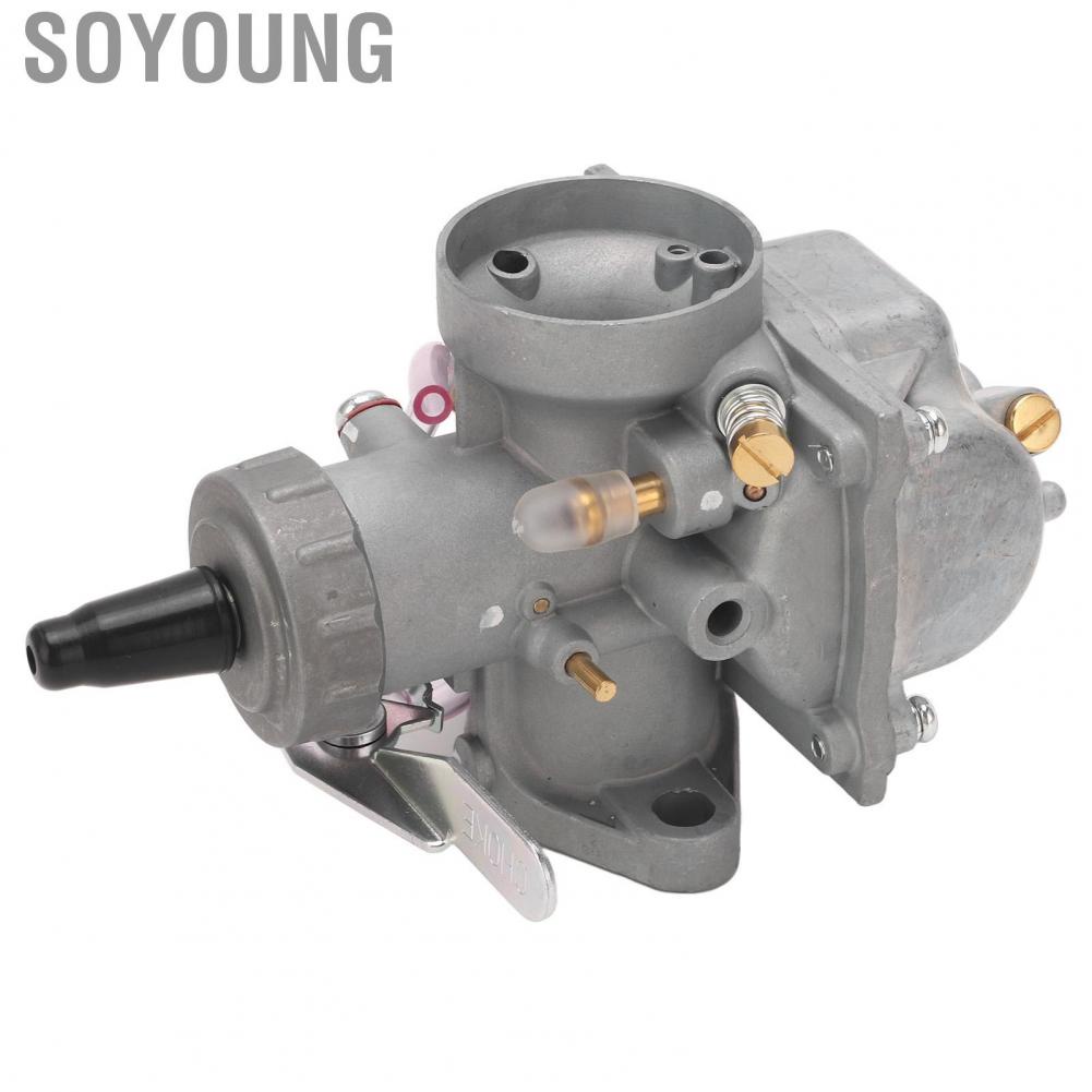 Soyoung Motorcycle Carb  24.5mm Outlet ID Motorcycle Carburetor 40mm Inlet ID  for Motorbike