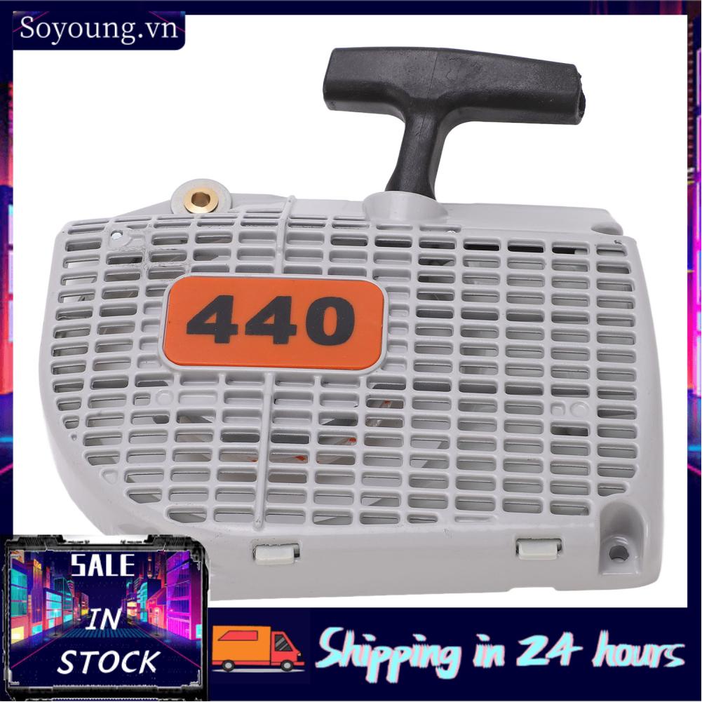 Soyoung 1128 080 2100  Pull Recoil Starter Impact Resistant Direct Fit for Stihl MS440 MS460