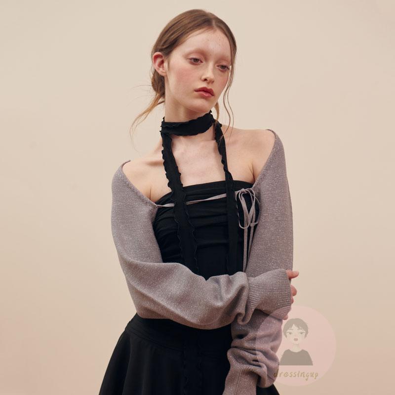 Áo Lửng Cổ Yếm Hở Vai Thời Trang Mùa Hè Quyến Rũ Dành Cho Nữ