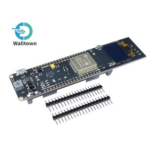 Bảng phát triển bluetooth wifi esp32 với giá đỡ pin 18650 màn hình oled 0,96 inch trắng / xanh / vàng & xanh