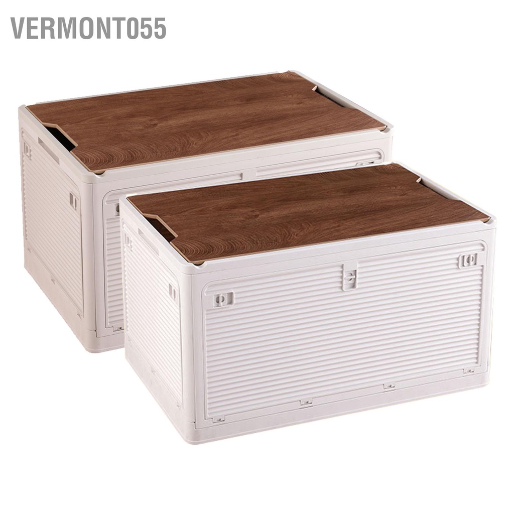 Có thể bán buôn Hộp lưu trữ gấp 36L Thùng bằng nhựa di động không thấm nước dung tích lớn cho cắm trại ngoài trời Vermont055 Hàng giao ngay
