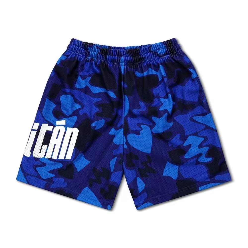 Quần Short Thể Thao Phối Lưới Thoáng Khí Thời Trang Mùa Hè Dành Cho Nam Và Nữ