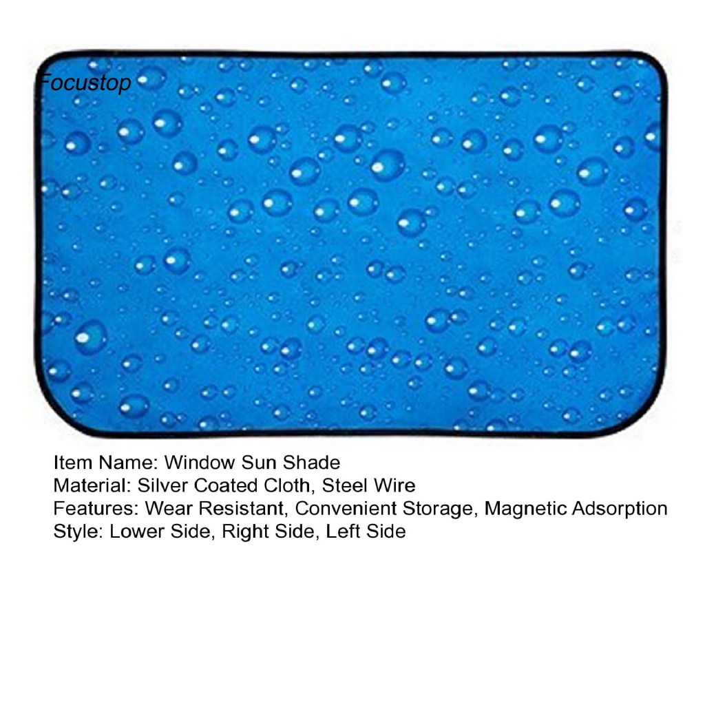 Tấm Che Nắng Từ Tính Có Thể Tái Sử Dụng Cho Cửa Sổ Xe Hơi