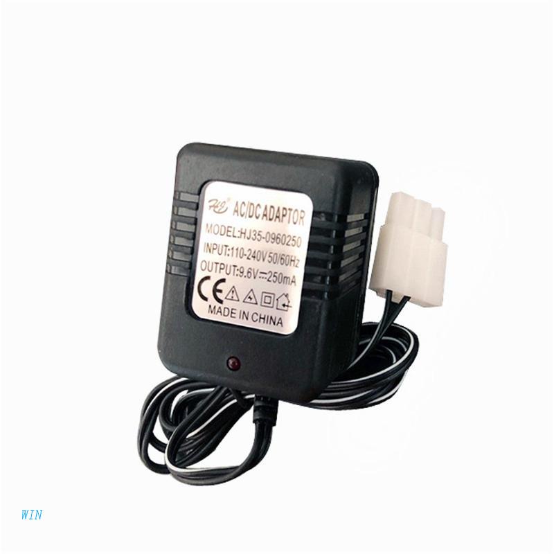 Bộ Sạc Đầu Vào 9.6V Ni-Cd Ni-MH AC 110V-240V 9.6V 250mA Cho Đồ Chơi Điều Khiển Từ Xa Tamiya KET-3P