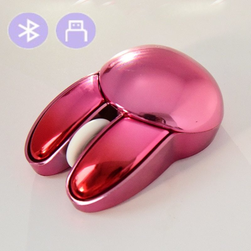 Chuột Không Dây Bluetooth 3D Hình Thỏ Dễ Thương Cho Laptop / PC