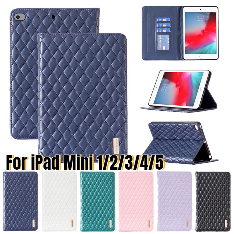 Ốp Lưng Da Pu Cho iPad Mini 1 2 3 4 5 (7.9 inch)