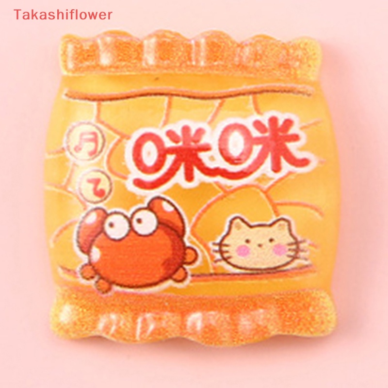 (Takashiflower) Set 5 Kẹo Sô Cô La Resin Nhân Tạo Đáng Yêu