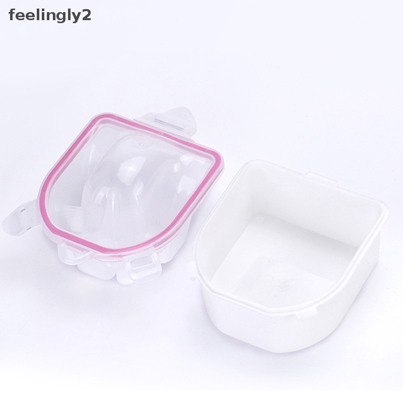 Bát Ngâm Móng Tay Bằng Nhựa Dày Tiện Dụng