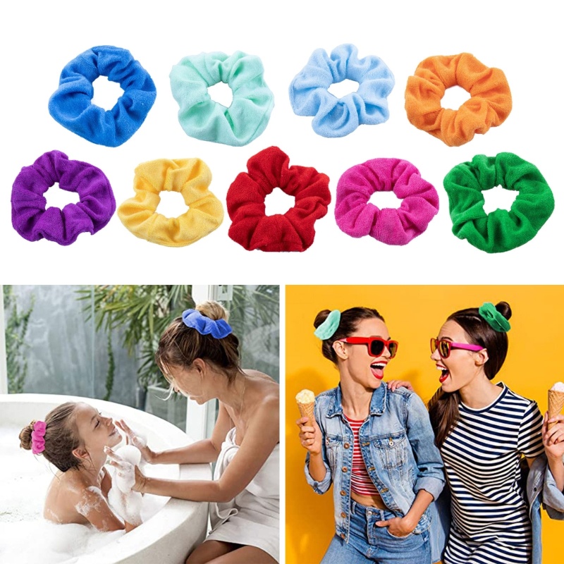 Dây Buộc Tóc Đuôi Ngựa Bằng Sợi Micro Cỡ Lớn Tiện Dụng