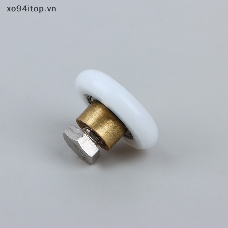 Xoitop Set 4 Bánh Xe Ròng Rọc Gắn Cửa Nhà Tắm / Cửa Kính Trượt Tiện Dụng