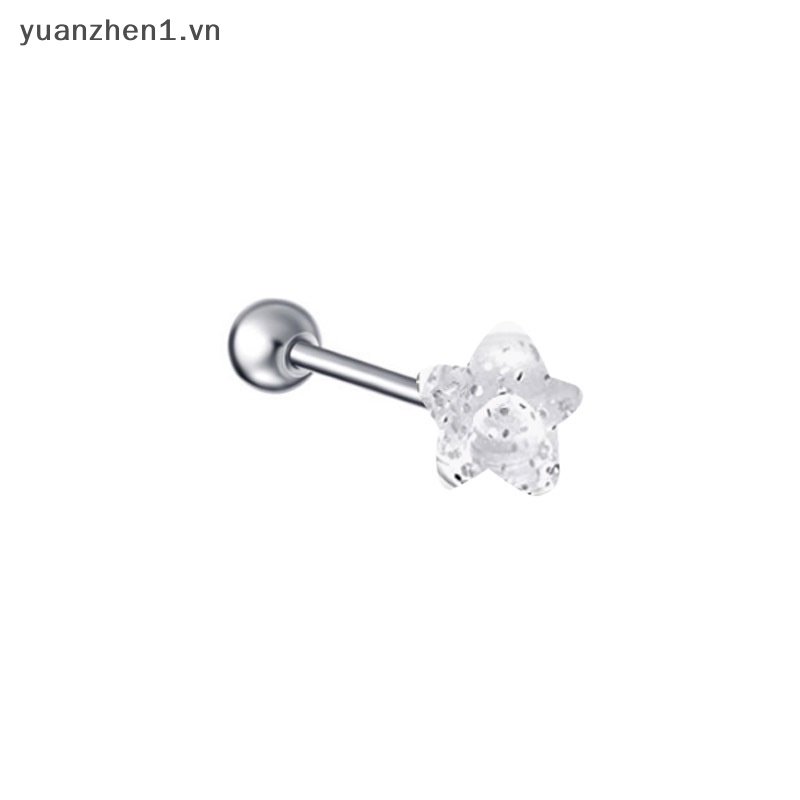 1 Khuyên Xỏ Lưỡi Bằng Kim Loại Thời Trang Cá Tính