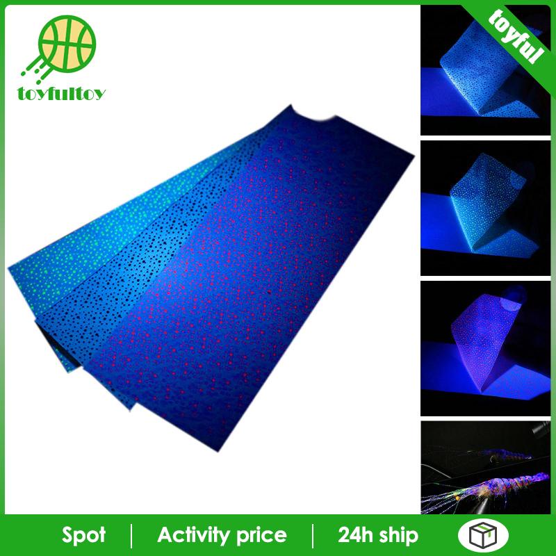 Set 3 Màng Bọc Lưng Mỏng Đa Năng Phát Sáng Cho Bể Cá Nước Biển