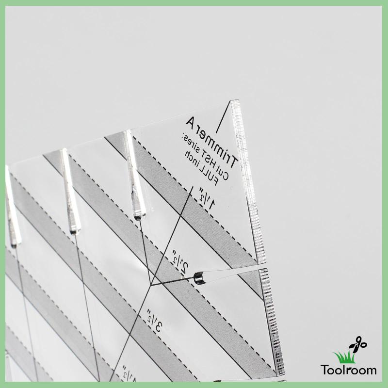 Thước Đo Hình Tam Giác Bằng Acrylic Chuyên Dụng Cho May Vá DIY