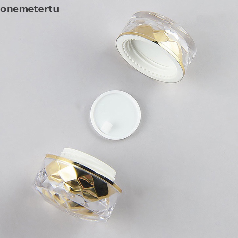 Hũ Rỗng 7g Đựng Kem / Sữa Dưỡng Thể Bằng Acrylic Có Nắp Trong