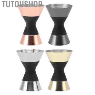 Tutoushop Bar Jigger Cân Đo Cocktail Jigger Thép không gỉ cho Gia đình