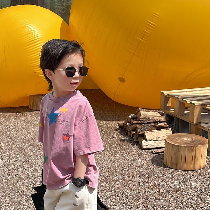 Áo Thun Tay Ngắn Mùa Hè Phong Cách Retro Dễ Phối Đồ Cho Nam