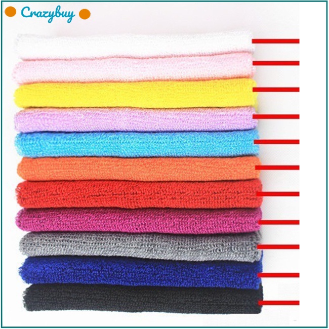 Cr Băng Đeo Cổ Tay Thể Thao Vải Cotton Hút Ẩm Cho Tennis / Bóng Rổ / Chạy Bộ / Tập Gym