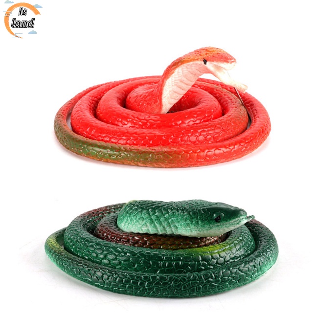 Rắn Cao Su 75cm Dùng Làm Đồ Chơi Halloween Màu Sắc Ngẫu Nhiên