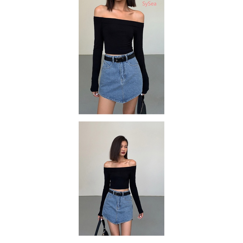 Áo Dệt Kim Trễ Vai Form Ôm Kiểu Dáng Quyến Rũ