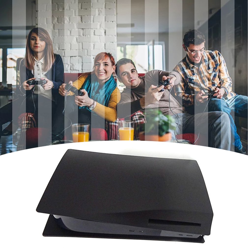 Skin Shell Case Cover Replacement Plate For Ps5 Game Gaming Console Anti-Scratch Dustproof Accessories [Q/14]