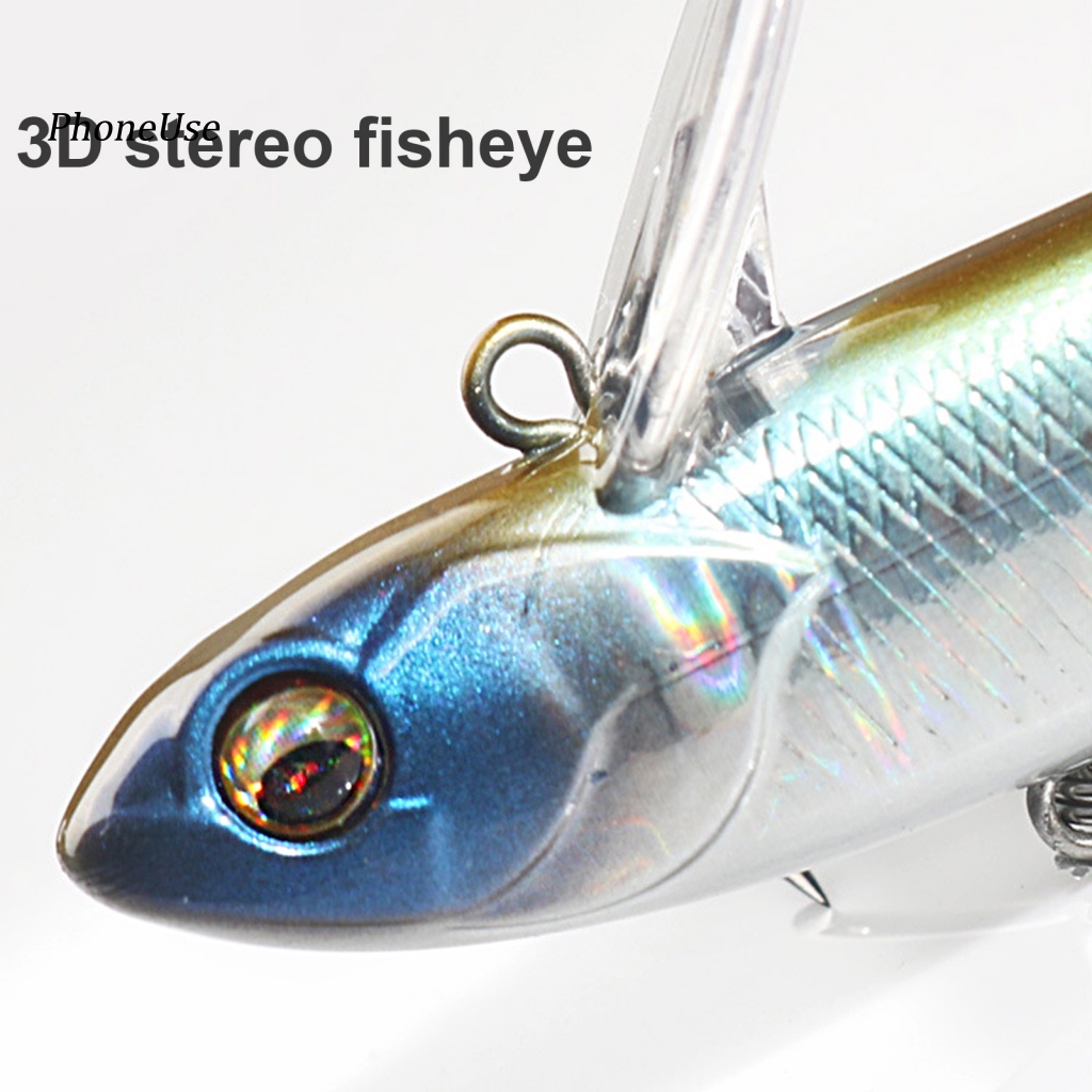 Mồi Câu Cá Giả 3D Bằng Sợi PU 5g / 68mm Phản Quang