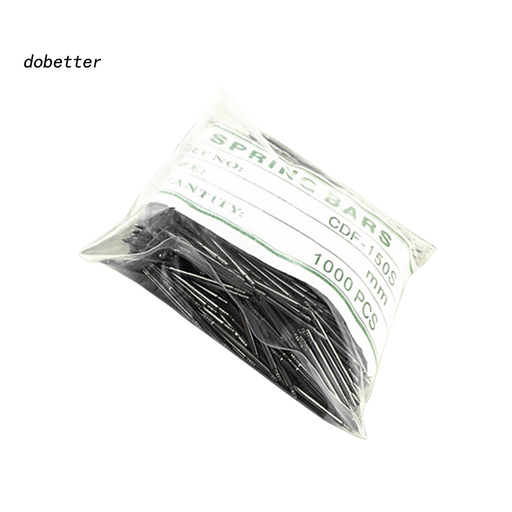 Bộ 1000 Ghim Lò Xo Bằng Thép Không Gỉ Đường Kính 1.5mm Tháo Dây Đồng Hồ