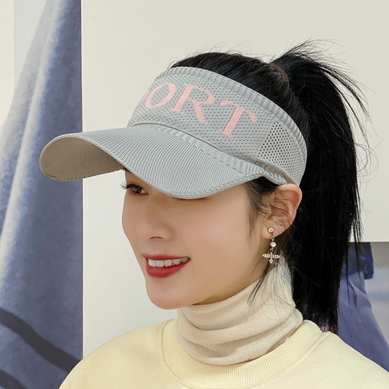 Mũ Lưỡi Trai Nửa Đầu Chống Nắng Phong Cách Mùa Hè Đơn Giản