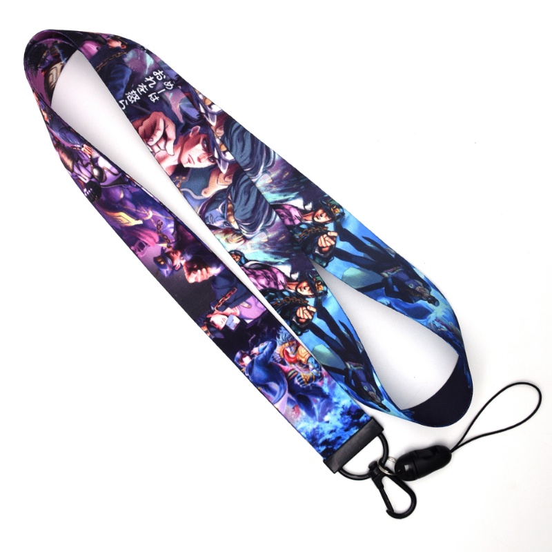 Z & M ❀ Dây Ruy Băng Đeo Thẻ In Hoạt Hình Jojo 'S Bizarre Adventure Dễ Thương