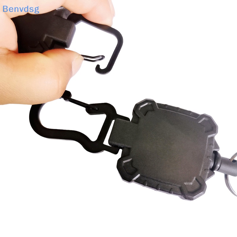 1 Móc Chìa Khóa Bằng Kim Loại Có Thể Thu Gọn Tiện Dụng