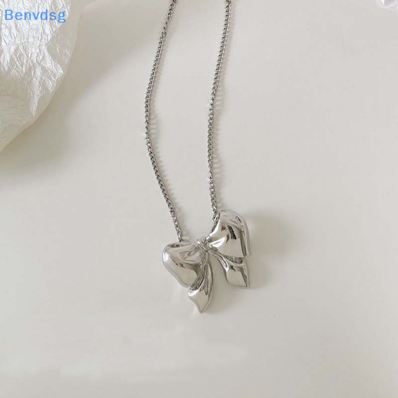 Vòng Cổ Choker Bằng Kim Loại Mặt Hình Nơ Đính Ngọc Trai Thời Trang Cho Nữ