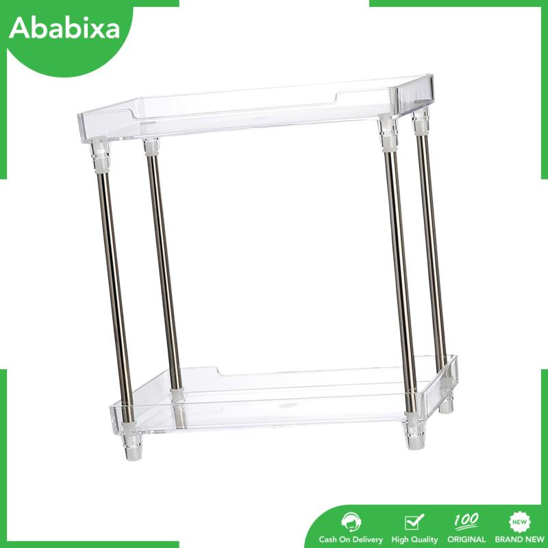 Khay Đựng Trang Sức Hai Tầng Chống Trượt Sức Chứa Lớn Tiện Dụng Cho Nhà Bếp / Văn Phòng / Ban Công