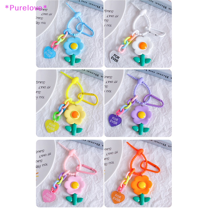 Móc Khóa Hình Bông Hoa Dễ Thương Dành Cho Nữ Mới