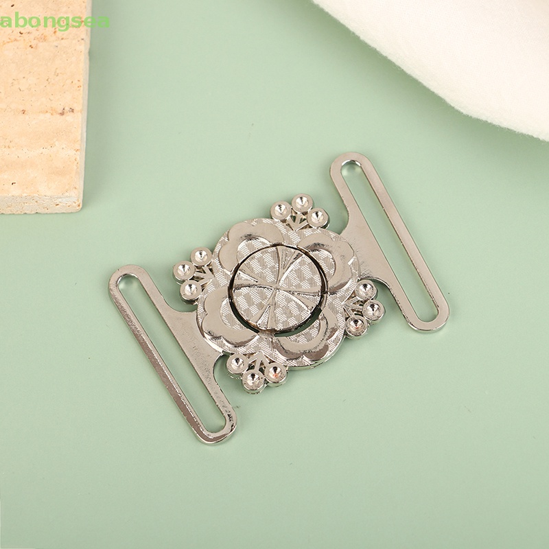 1 Bộ Khóa Dây Thắt Lưng Ba Lô 30 / 35 / 40mm Bằng Kim Loại Hình Hoa Có Thể Điều Chỉnh
