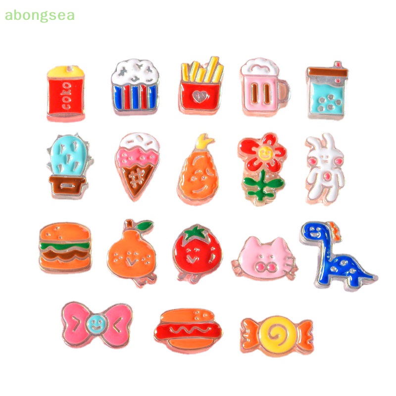 Abongsea Set 10 Phụ Kiện Trang Trí Ốp Điện Thoại Diy Dễ Thương Xinh Xắn