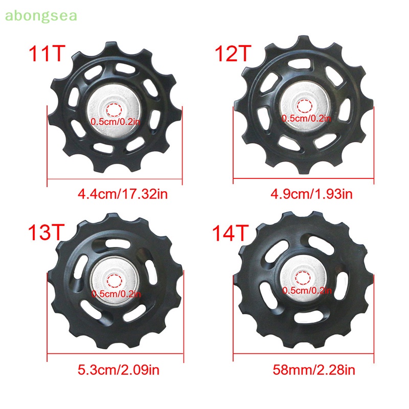 Con Lăn Ròng Rọc Hướng Dẫn Phía Sau Bánh Xe Đạp Leo Núi abongsea