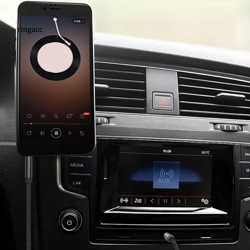 Dây Cáp Âm Thanh AUX 3.5mm Bằng Hợp Kim Nhôm Cho PC RGA