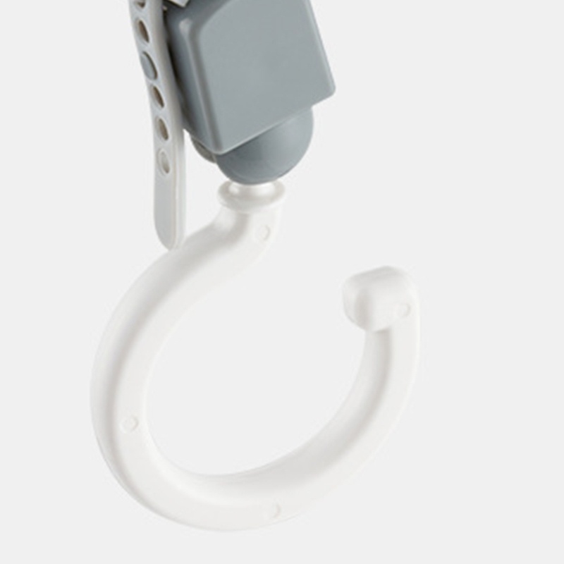 Móc Treo Đồ Gắn Xe Đẩy Em Bé Xoay 360 Độ Đa Năng Tiện Dụng