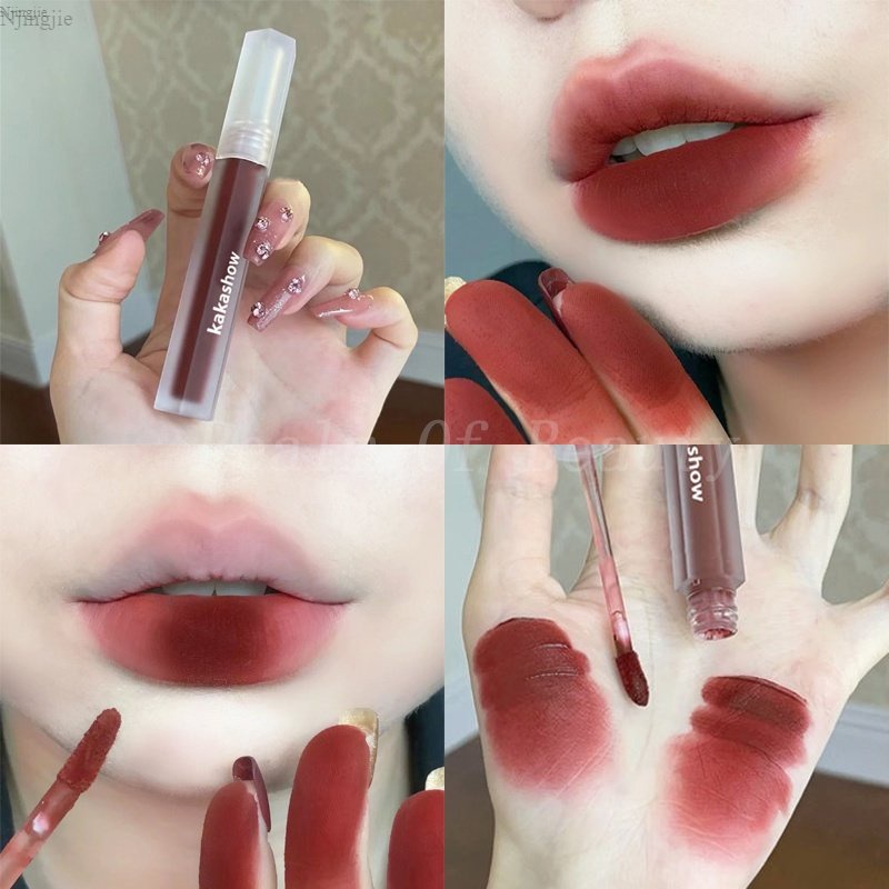 Son Bóng Hình Lục Giác Kakashow Son Bóng Mờ Nhung