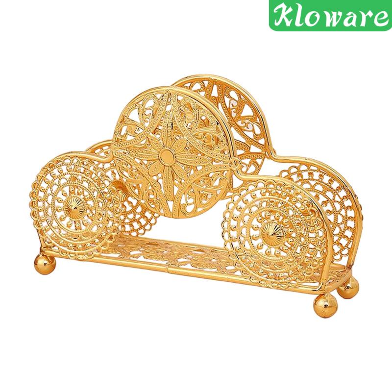 Hộp Đựng Khăn Giấy Bằng Kim Loại Có Giá Đỡ Tiện Lợi