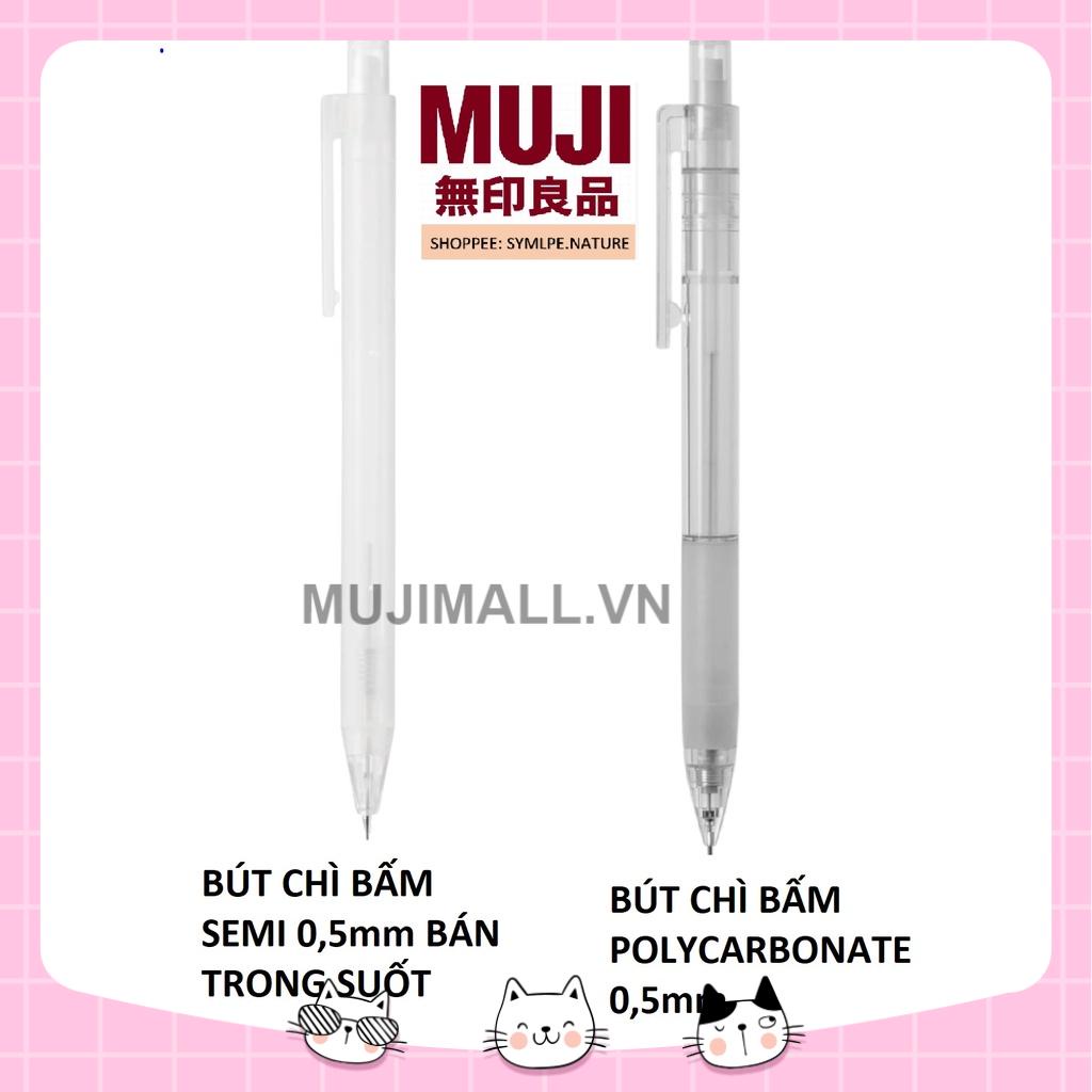 Muji Bút chì bấm Muji  2 loại bestsaler và Gôm Muji Bút ielts