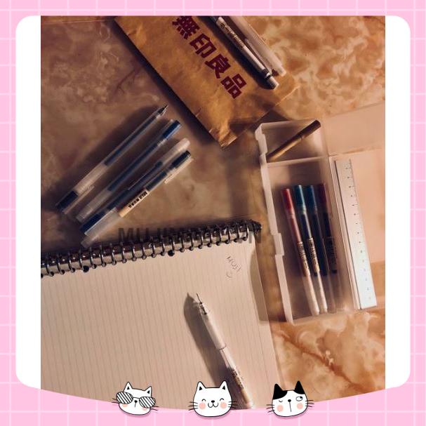 Muji Bút chì bấm Muji  2 loại bestsaler và Gôm Muji Bút ielts