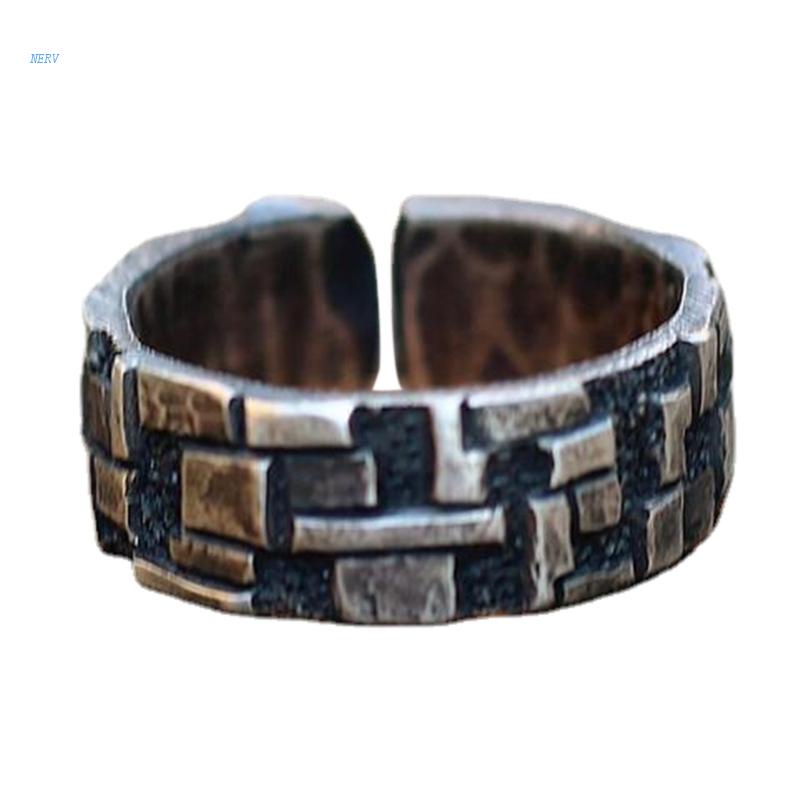 Nhẫn Mở Bằng Hợp Kim Phong Cách Gothic Cổ Điển Cho Nam Và Nữ